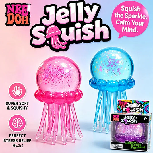 Jellyfish Squishy Sensory Stress Relief Toy