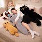 Long Fluffy Huge Cat Family Plushies