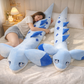 Sofi the Long Kawaii Baby Blue Dragon Plushie