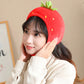 Kawaii Capybara with Strawberry Hat Plushie