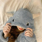 Kawaii Pastel Dragon Plush Hoodie Blanket