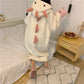 Kawaii Pastel Dragon Plush Hoodie Blanket