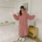 Kawaii Pastel Dragon Plush Hoodie Blanket