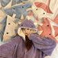 Kawaii Pastel Dragon Plush Hoodie Blanket