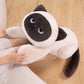 Momo the Long Kawaii Siamese Cat Plush