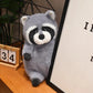 Peanut the Chubby Raccoon Plushie