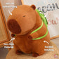 The Adorable Capybara Turtle Back Pack Plushies
