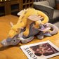 The Mighty Colored Dragon Family Soft Toys